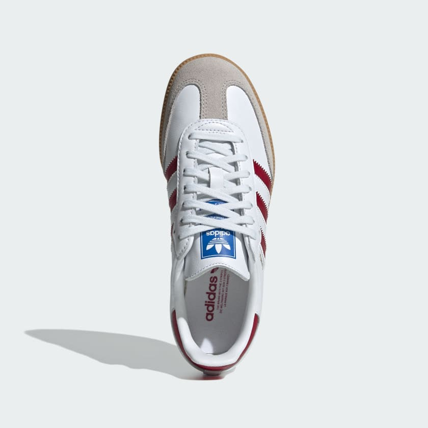 ADIDAS SAMBA OG 'BURGUNDY' GS– airdrizzykicks.com