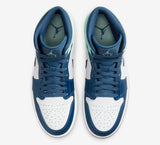 Air Jordan 1 Mid “Blue Mint” Men - airdrizzykicks.com