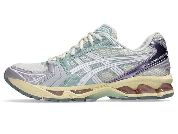 ASICS Gel Kayano 14 'Metallic Pastel' Cream Dusk Violet Men - airdrizzykicks.com