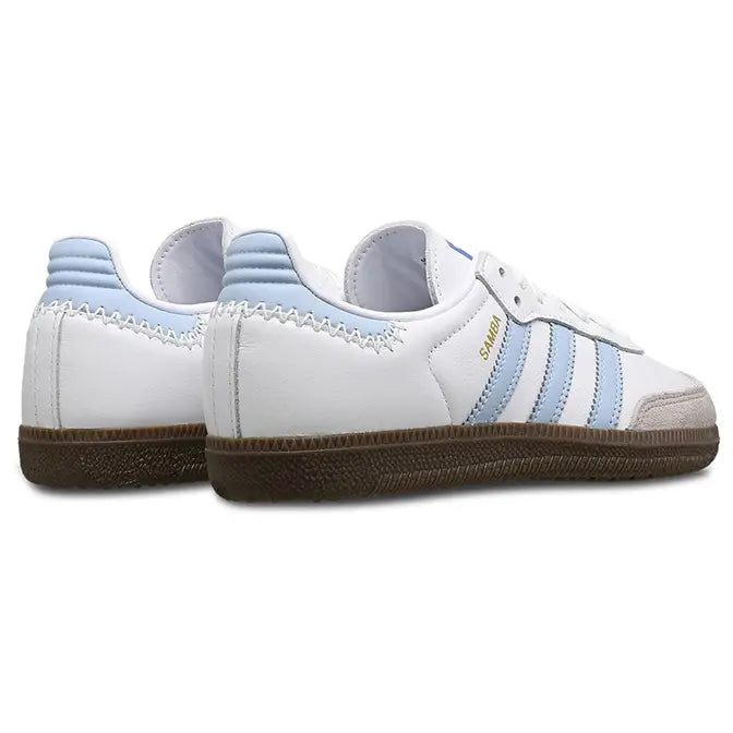 Adidas Samba OG White Clear Sky GS airdrizzykicks