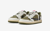 AIR JORDAN 1 LOW X TRAVIS SCOTT ‘REVERSE OLIVE’ TD/PS - airdrizzykicks.com