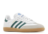 Adidas Samba OG 'White Collegiate Green Gum' GS - airdrizzykicks.com