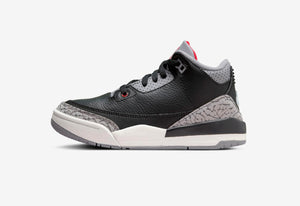 Air Jordan 3 Retro ‘Black Cement’ Toddler TD & Preschool PS - airdrizzykicks.com