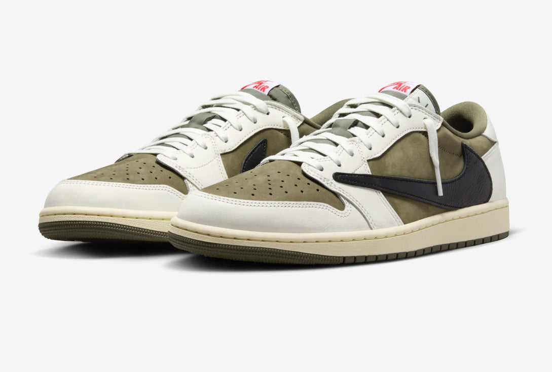 Air Jordan 1 Low x Travis Scott 'Reverse Olive'– airdrizzykicks.com