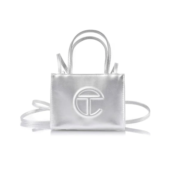 Telfar Bag - Silver - airdrizzykicks.com