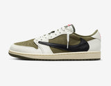 Air Jordan 1 Low x Travis Scott ‘Reverse Olive’ - airdrizzykicks.com