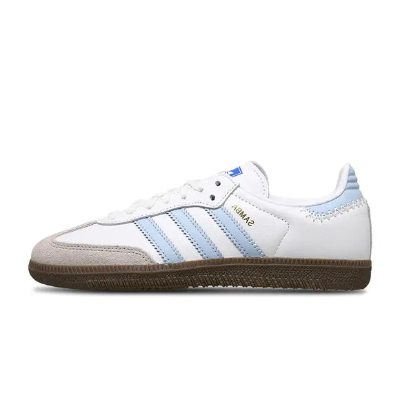Adidas Samba OG ‘White Clear Sky’ GS - airdrizzykicks.com