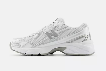 New Balance 740 'White Silver Metallic'