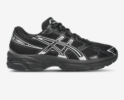 ASICS GEL 1130 'Black Pure Silver' GS - airdrizzykicks.com