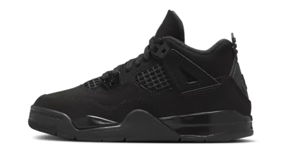 Air Jordan 4 Retro 'Black Cat' Toddler & Preschool (Preorder)