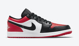 Air Jordan 1 Low “Bred Toe” Men - airdrizzykicks.com