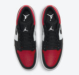 Air Jordan 1 Low “Bred Toe” Men - airdrizzykicks.com