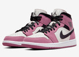 Air Jordan 1 Mid 'Berry Pink' women - airdrizzykicks.com
