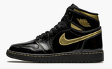 Air Jordan 1 Retro High OG GS  “Black Metallic Gold” - airdrizzykicks.com