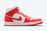 Air Jordan 1 Mid (Habanero Red) WMNS - airdrizzykicks.com